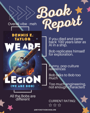 We Are Legion, We Are Bob, We Are… Kind of the Same Guy Over and Over